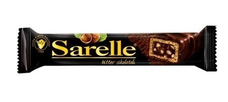 SARELLE BLACK CHOCOLATE WAFER 33 GR*20