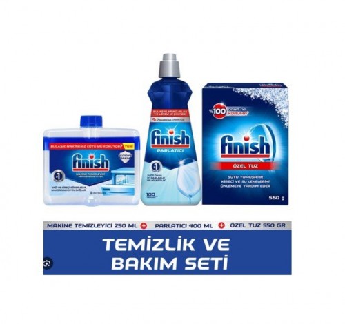FİNİSH 3 LÜ TEMİZLİK SETİ*6