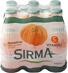 SIRMA C PLUS EAU GAZEIFIE GOUT MANDARIN *24