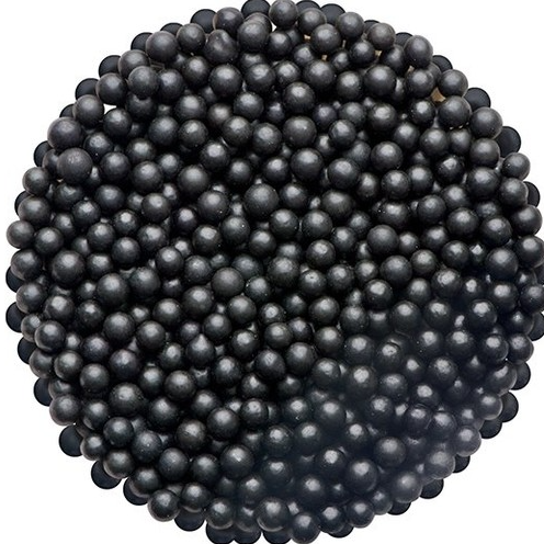 CHEFF PIALO (2MM) 300 GR DÉCORATION GÂTEAU NOIR*12