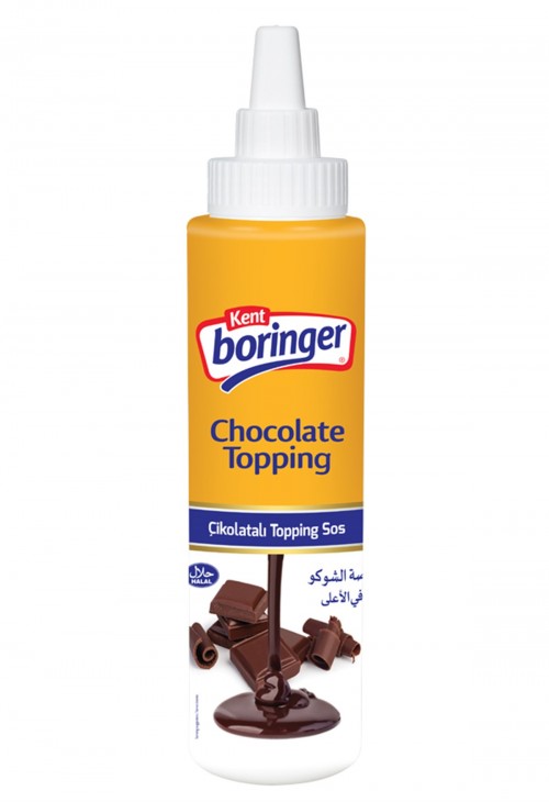 KENT BORİNGER 300 GR TOPPİNG SOS ÇİKOLATALI SİLİNDİR*12