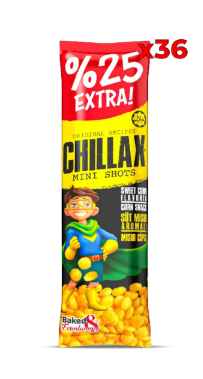 CHİLLAX 25 GR MİNİ SWEET CİPS*36
