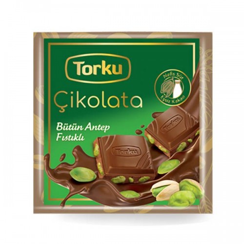 TORKU ANTEP FISTIKLI SÜTLÜ ÇİKOLATA ZARF 65GR*6