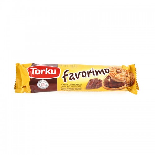 TORKU FAVO.CHOCOLATE CREAM BISCUIT 61 GR*24