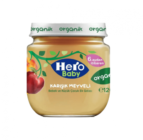 ÜLKER HERO BABY AVOINE AUX FRUITS MÉLANGÉS 120GR*12