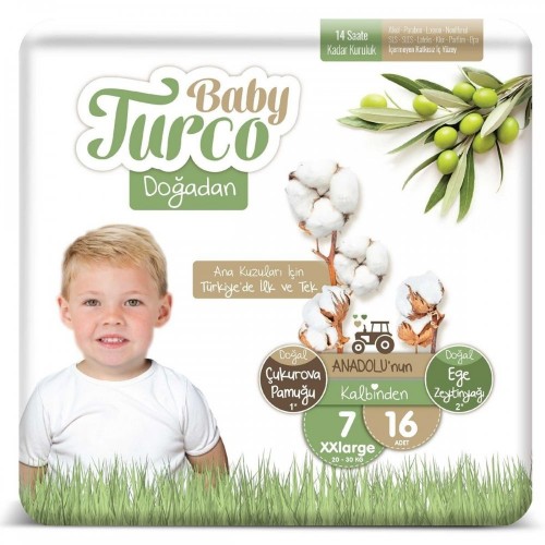 BÉBÉ TURCO NATURE JUMBO XXL 16*5