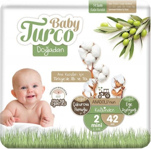 BABY TURCO NATURE JUMBO MINI 42*5