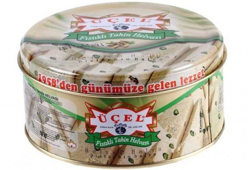 ÜÇEL TENEKE ANTEP PISTACHIO HALVA 830 GR*6