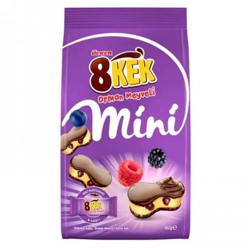 ÜLKER (0880-01) DANKEK 8KEK MİNİ ORM.MEY.162GR*10