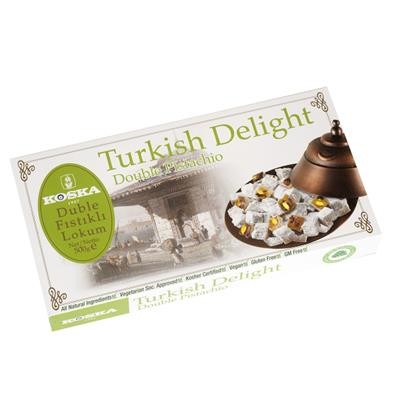 KOSKA DUBLE TURKISH DELIGHT WITH PISTACHIO 500GR * 12