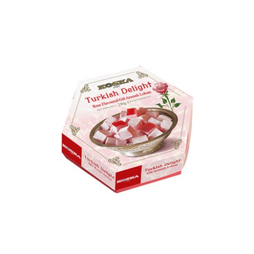 DÉLICAT TURC KOSKA AU SAVEUR DE ROSE 250 GR * 12