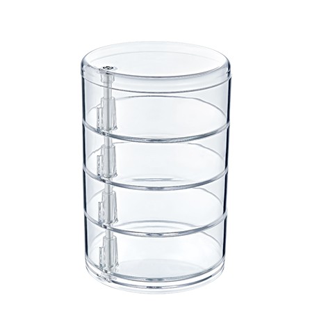 AK 515 4-LAYER CYLINDER MAKEUP ORGANIZER * 1