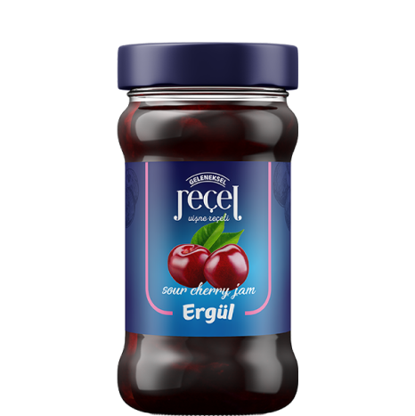 ERGÜL REÇEL 380 GR CAM VİŞNE*12