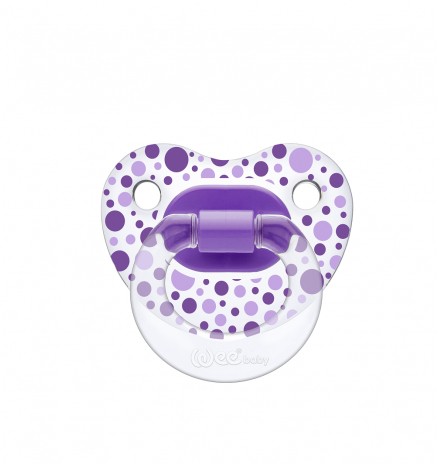WEE BABY TRANSPARENT ORTHODONTIC SOOTHER NO: 3 * 24
