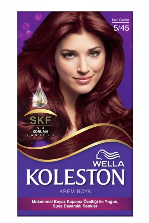 KOLESTON HAIR DYE 5.45 RED ATTRACTION*3