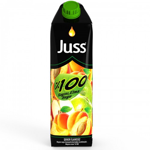 JUSS 1 LT 100% APPLE APRICOT * 12