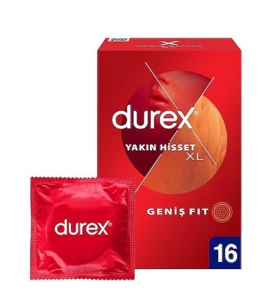 DUREX PREZERVATİF 16 LI YAKIN HİSSET XL*6