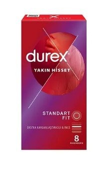 DUREX PREZERVATİF 8 Lİ YAKIN HİSSET *12